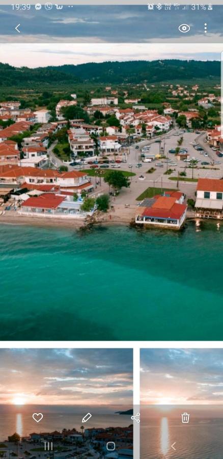 Modern Apartment 100M. From The Sea Skála Foúrkas 外观 照片